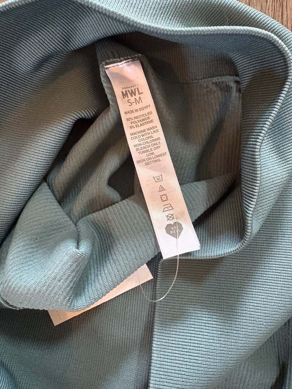 Madewell MWL Seamless Ribbed Leggings Size S-M - Picture 2 of 4